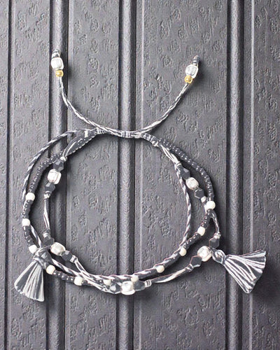 Tempel koordarmband Yin Yang – Balans van de natuur