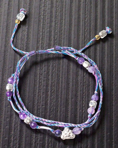 Tempelkoordarmband Lucky Karma – Bescherming en Geluk