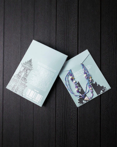 Tempelkoordarmband Lucky Karma – Bescherming en Geluk