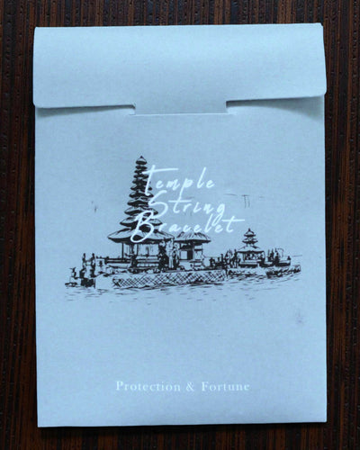 Tempelkoordarmband Lucky Karma – Bescherming en Geluk