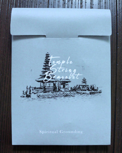 Tempel koordarmband Dharma Knot – Spirituele aarding