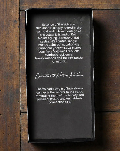 Ketting Essence van de Vulkaan – Verbondenheid met de Natuur