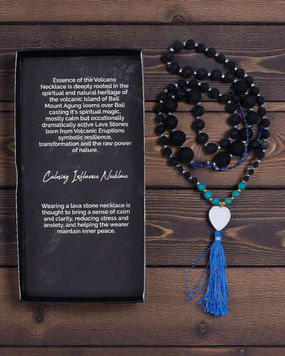 Essentie van de Vulkaan-halsketting - Kalmerende invloed